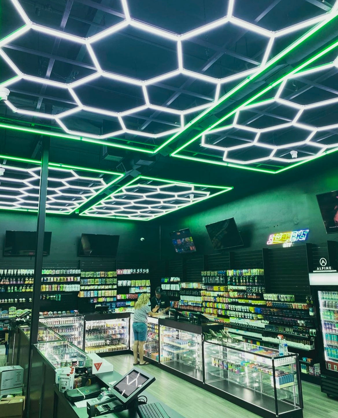 Premium | 14 Hex Kit With Green Border